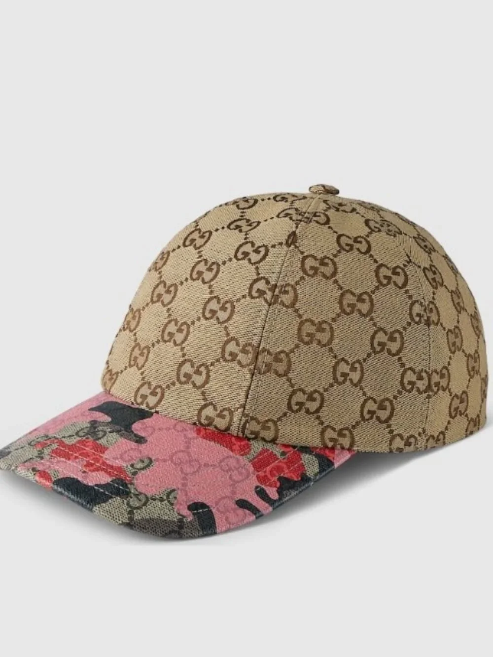 NWT Gucci GG canvas baseball unisex cap hat - size S; Rtl $660